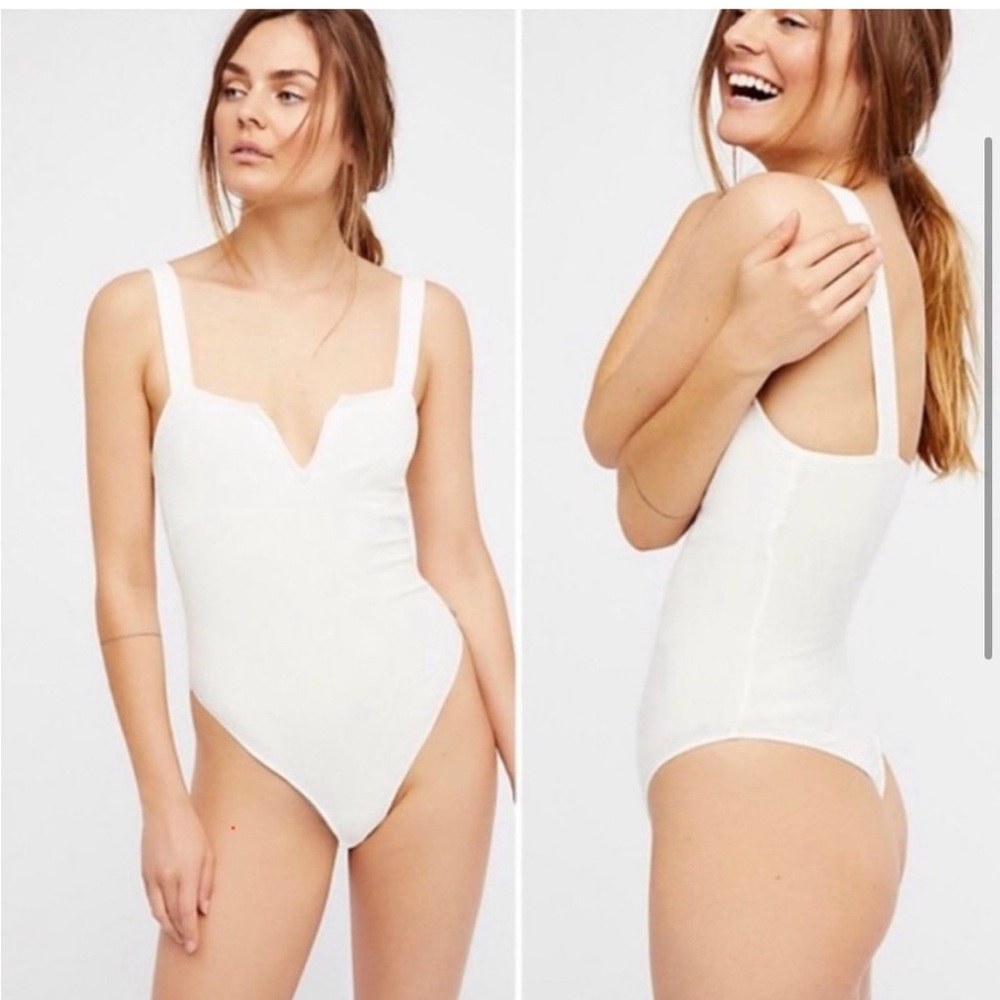 NWOT free people pippa v-wire bodysuit